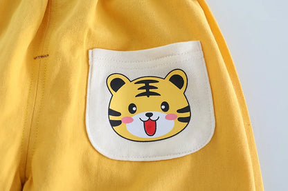 Nouveau printemps automne bébé vêtements enfants garçons filles dessin animé T-Shirt pantalon 2 pièces/ensembles enfant en bas âge Costume décontracté infantile enfants survêtements