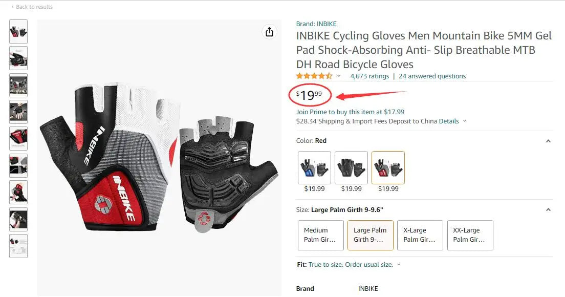 INBIKE antichoc GEL Pad gants de cyclisme demi doigt gants de Sport hommes femmes été vélo gymnase Fitness gants vtt gants IF239