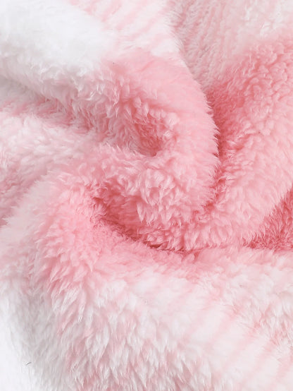 Barboteuse à carreaux pour bébés garçons et filles, combinaison à capuche et manches longues en peluche, vêtements chauds d'hiver pour tout-petits garçons de 3 à 24 mois