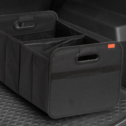 Grande boîte de rangement pliable pour coffre, conteneur de rangement pour SUV Extra épais de grande capacité avec plusieurs poches pour voiture SUV Minivan 1 pièce