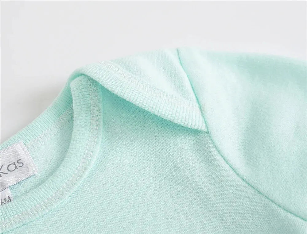 Vêtements Pour bébés filles, 3 pièces/lot, Body en coton à manches courtes pour filles de 0 à 12 mois, vêtements pour nouveau-nés garçons et tout-petits