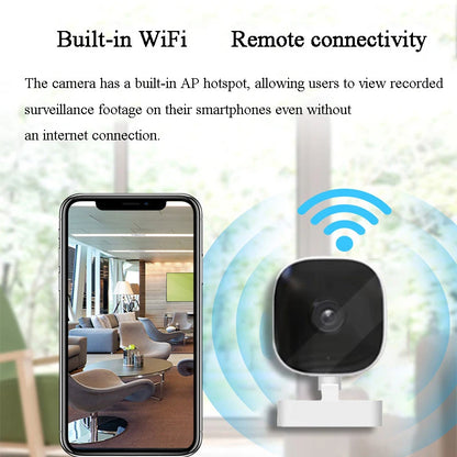 Xiaomi 4K Mini caméra de sécurité couleur Vision nocturne moniteur WiFi IP65 étanche détection de mouvement Surveillance avec Audio bidirectionnel