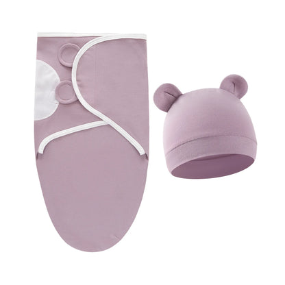 Bébé lange d'emmaillotage doux cocon bébé couvertures nouveau-né lange d'emmaillotage chaud coton bébé literie couverture