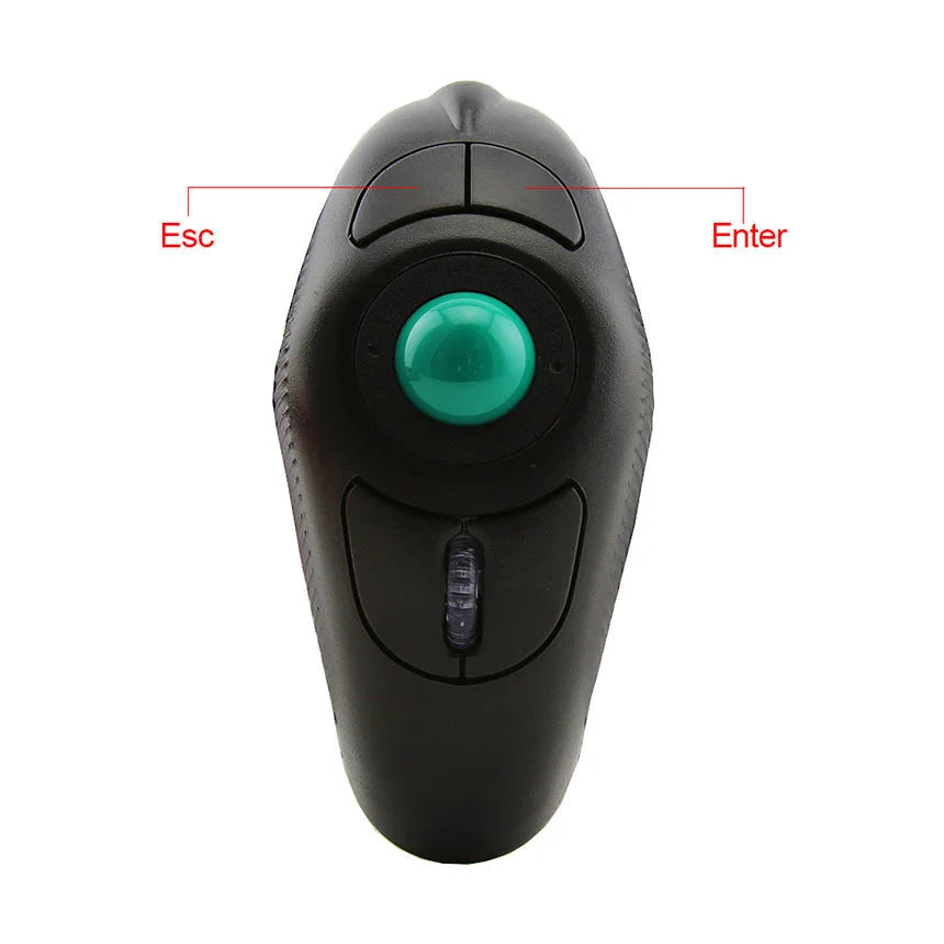 Souris Laser portable ergonomique, commande au pouce, sans fil, optique, filaire, USB, pour ordinateur portable et PC, nouvelle collection