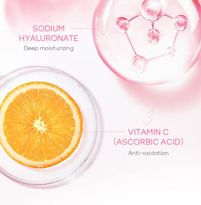 LAIKOU Sakura ensembles de soins de la peau nettoyant pour le visage crèmes pour les yeux crème pour le visage sérum Lotion Toner éclaircissant hydratant Kit de soins du visage