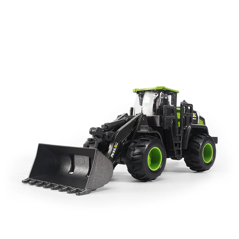 1/50 modèle voiture Bulldozer camion pelle grue chariot élévateur Construction ingénierie véhicule jouets pour garçons enfants jouets éducatifs