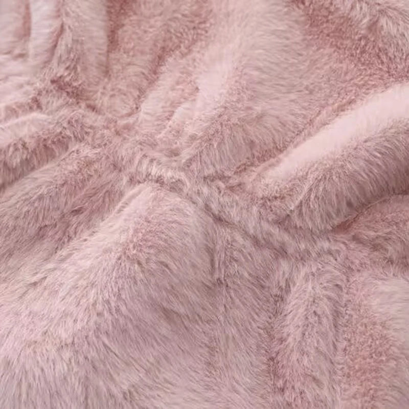 Manteau d'hiver pour filles, Super chaud, fourrure de vison, rembourré, épais, manches longues, manteaux à capuche, veste pour bébés enfants, vêtements d'extérieur en peluche
