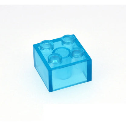 Blocs de construction à monter soi-même, 60 pièces, figurines épaisses, briques 2x2 points, taille créative éducative, compatibles avec 3003 jouets en plastique pour enfants