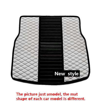 Tapis de sol de voiture en cuir de luxe personnalisé pour Renault Clio 4 2013 2014 2015 2016, ensemble complet d'accessoires imperméables pour femmes