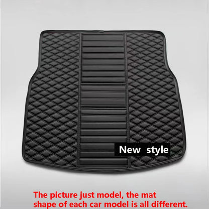 Tapis de sol de voiture en cuir de luxe personnalisé pour Renault Clio 4 2013 2014 2015 2016, ensemble complet d'accessoires imperméables pour femmes