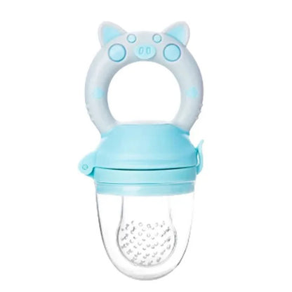 3 en 1 sac nouveau-né bébé aliments frais mangeoire Silicone anneau de dentition jouet mangeoire à fruits sucette formation manger fruits meulage bâton mignon