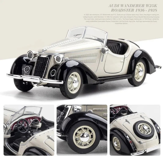 Modèle de véhicule 1:32, jouet Super classique à retirer, Collection éducative, porte ouverte, modèle de voiture, cadeau pour Audi