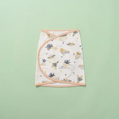 Couverture d'emmaillotage pour bébé de 0 à 6 mois, sangle pour protéger le ventre, couverture de couchage pour nouveau-né, style fin pour l'été