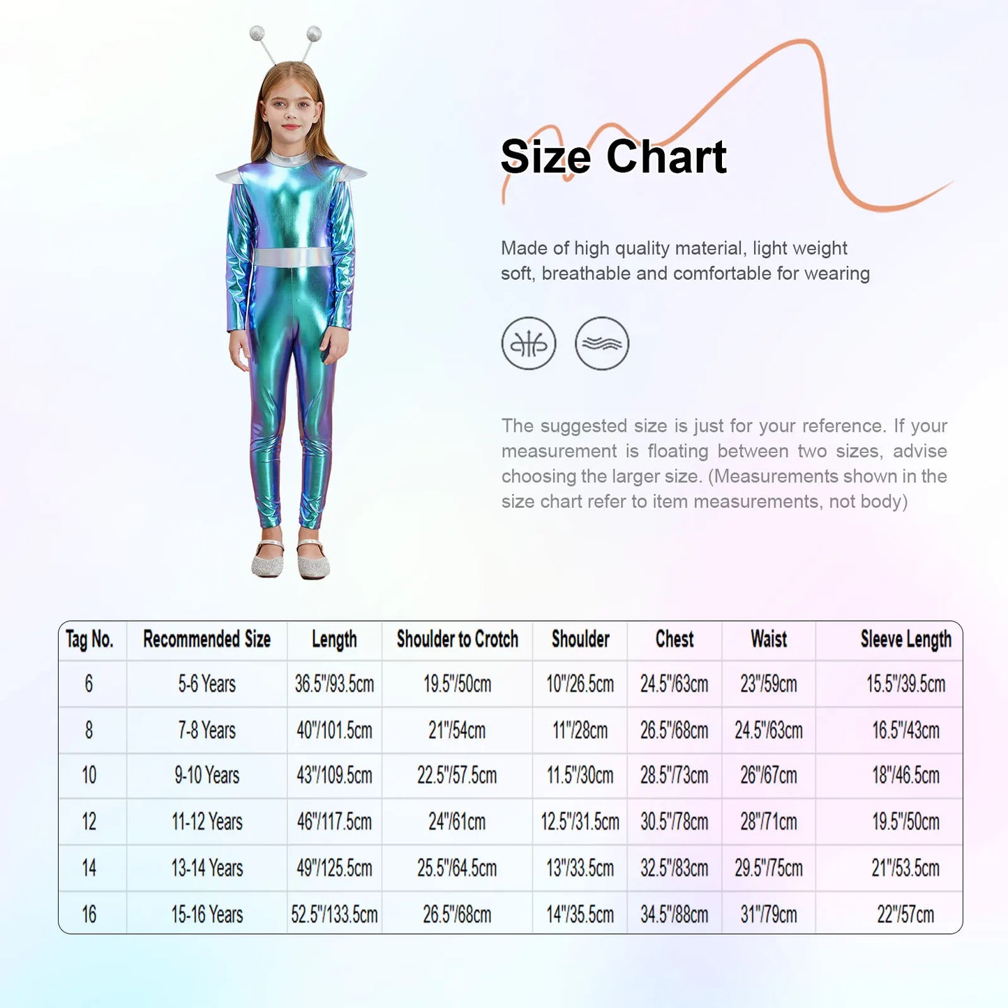 Costume de Cosplay Alien pour filles et garçons, combinaison d'astronaute à manches longues avec cerceau pour cheveux, pour fête de carnaval d'halloween