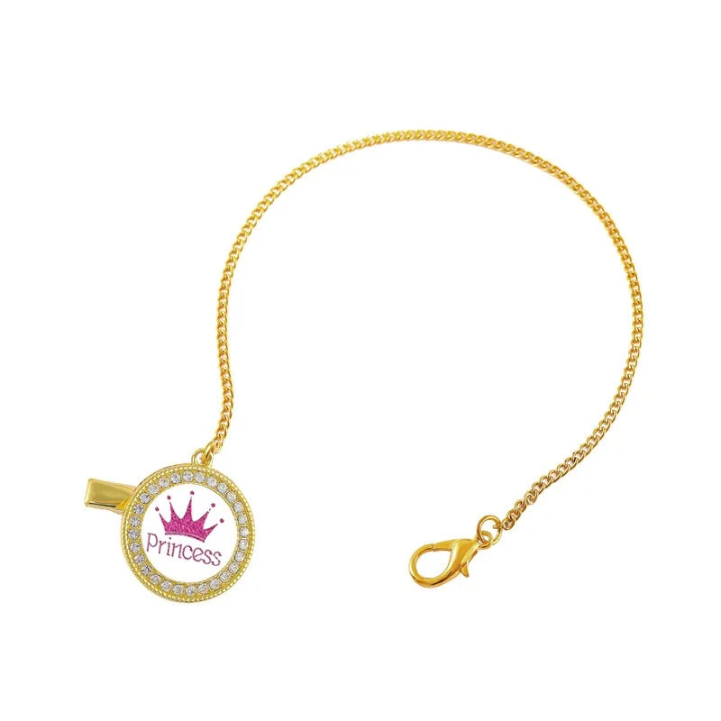 Couronne nouveau-né attache-sucette chaîne bébé factice Silicone sans BPA enfant en bas âge anneau de dentition infantile sucette mamelon bébé douche cadeau