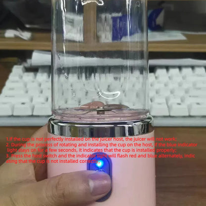 Mélangeur électrique portable multifonction, mélangeur de jus, mélangeur de jus frais, mélangeur Smunvétérans wn, tasse à glace, robot culinaire, 6 phpopularité