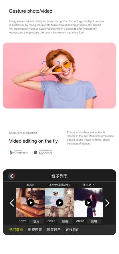 Xiaomi-Drone ATA JIA Z908 Pro /MAX 8K ESC 4K, professionnel, localisation de flux optique, évitement d'obstacles à 3 côtés, jouets quadricoptères