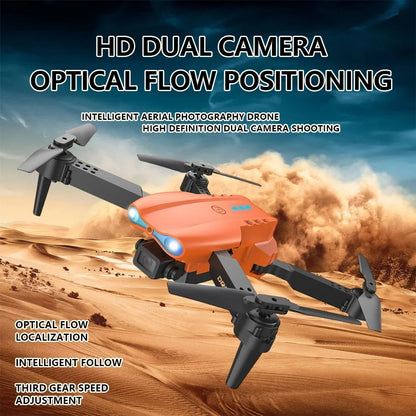 Drone professionnel E99Pro avec caméra pour touristes, 4K, WIFI, flux optique, fpv, évitement d'obstacles, photographie aérienne, quadrirotor