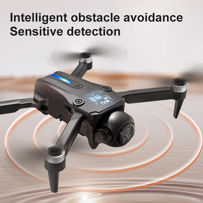 Drone de contrôle d'écran D18, moteur sans balais, quatre côtés d'évitement d'obstacles, flux optique 5G WiFi FPV, avion de photographie aérienne