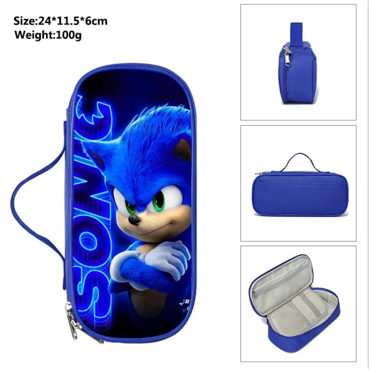 Sac à Dos d'École Primaire et Secondaire Sonic Bly IC pour Enfant, Nouvelle Collection
