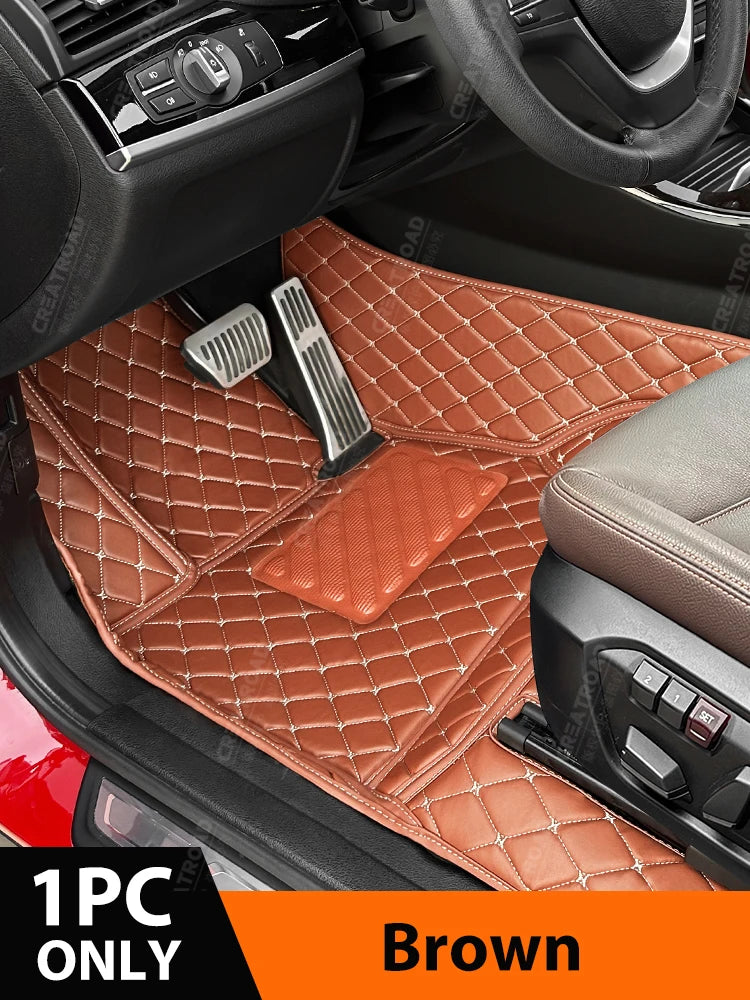 Tapis de sol de voiture personnalisé, couverture de tapis automobile, accessoires d'intérieur, pour Hyundai Tucson L (Turbo hybride/carburant) 2021 2022 2023 2024