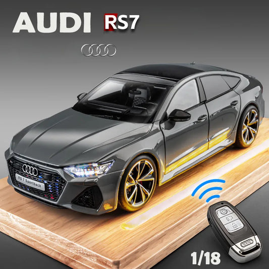 Simulation 1:18 AUDI RS7 Sportback alliage voiture modèle enfants jouet véhicule à collectionner Miniature Voiture décor à la maison cadeau d'anniversaire