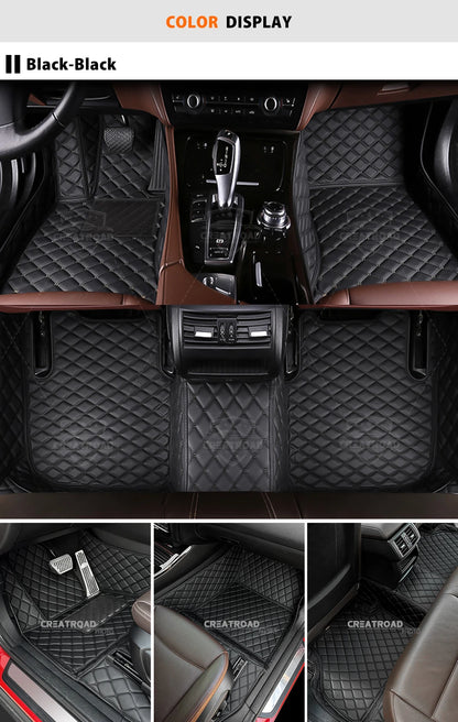 Tapis de sol de voiture personnalisé, couverture de tapis automobile, accessoires d'intérieur, pour Hyundai Tucson L (Turbo hybride/carburant) 2021 2022 2023 2024
