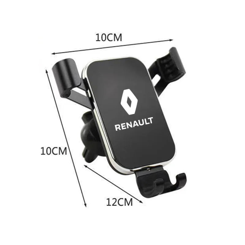 Support de voiture pour téléphone, Clip de ventilation, support de cellule Mobile pour RENAULT MEGANE 4 SCENIC TALISMAN ESCAPE 5 KOLEOS 2017 2018 2019