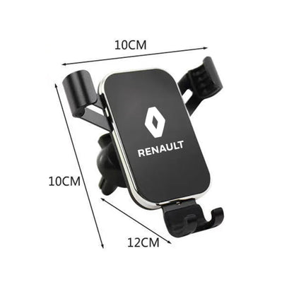 Support de voiture pour téléphone, Clip de ventilation, support de cellule Mobile pour RENAULT MEGANE 4 SCENIC TALISMAN ESCAPE 5 KOLEOS 2017 2018 2019