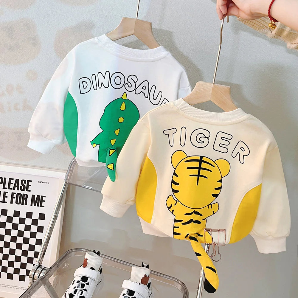 Nouveau printemps automne bébé vêtements enfants garçons filles dessin animé T-Shirt pantalon 2 pièces/ensembles enfant en bas âge Costume décontracté infantile enfants survêtements