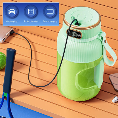 Presse-agrumes électrique Portable, mélangeur de fruits, tasse à remuer, bouteille de fabrication rapide pour Smoothie de grande capacité, Production de jus appropriée
