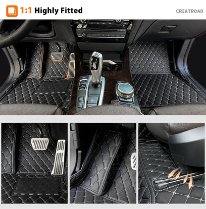 Tapis de sol de voiture personnalisé, couverture de tapis automobile, accessoires d'intérieur, pour Hyundai Tucson L (Turbo hybride/carburant) 2021 2022 2023 2024