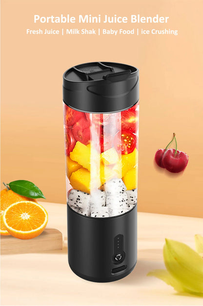 Mini mixeur de fruits électrique portable, mélangeur de jus frais orange, multifonction, aste, portable, centre commercial Ju479, SmUnvétérans wn ie