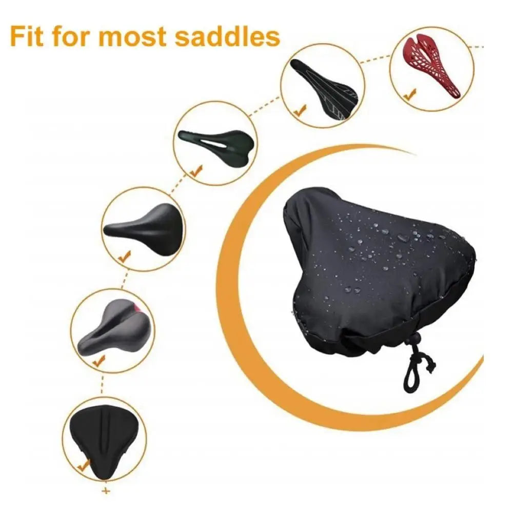 Selle de vélo d'extérieur imperméable, housse de pluie, accessoires de vélo de sport, housse anti-poussière, protection UV pour VTT