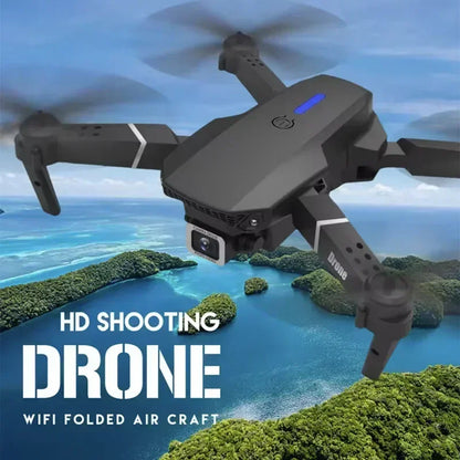 2025 E88 professionnel grand Angle RC Dron HD 4K Mode caméra pliable hélicoptère avion quadrirotor Drone enfant cadeau jouets ﻿