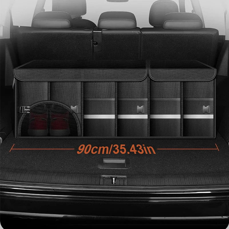 SEAMETAL-Coffre de Rangement Pliable, Étanche, Calandre Oxford, 110L, Grande Capacité, Évaluation de Voiture, Camping, Pêche, Facile à Transporter