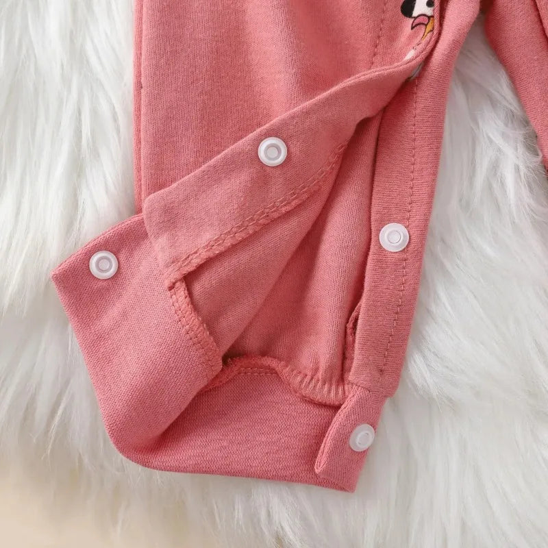 Barboteuse pour nouveau-né, 100% coton, pour fille et garçon de 0 à 18 mois, mignon, manches longues, vêtements doux pour nourrissons, nouvelle collection automne