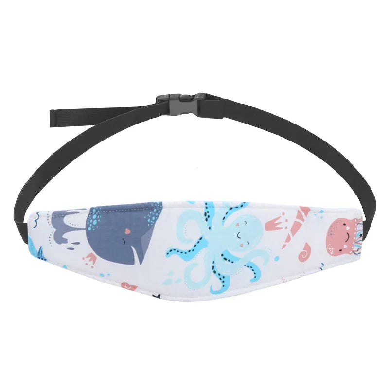 Support de tête de siège de voiture pour bébé, ceinture de fixation réglable pour garçon et fille, positionneur de sommeil, oreiller de sécurité pour bébé, protection de tête pour bébé