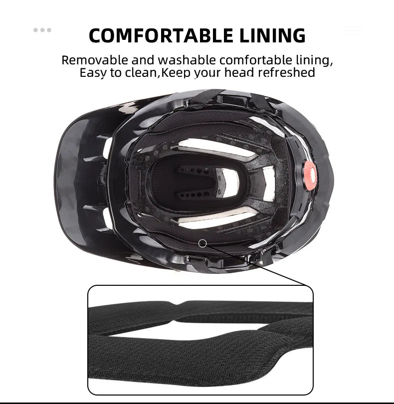 BATFOX-Casque de vélo pour homme, casque de vélo, casque de vélo de montagne, casque de vélo VTT, casquettes de vélo
