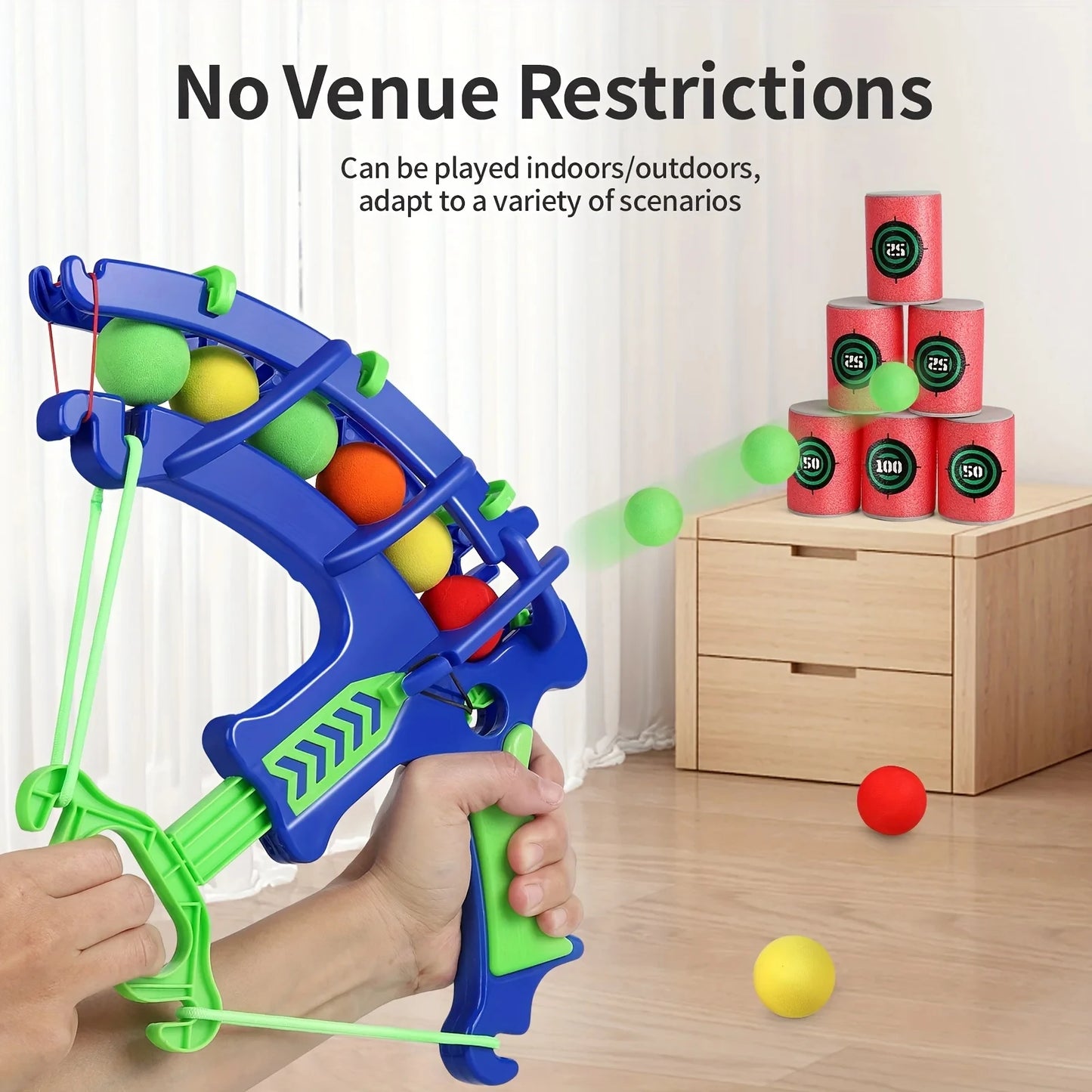Jouet de pratique de cible de balle molle pour enfants, jouets de pratique de tir éducatifs avec balles souples