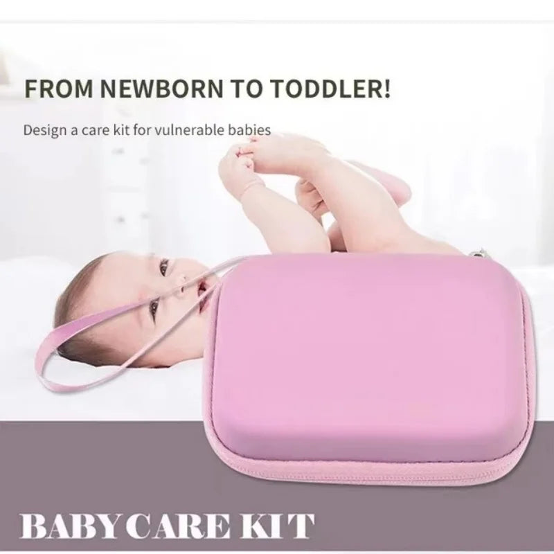 8 pièces/ensemble peigne nez inhalateur EVA paquet ensemble de soins Coisas Para Bebê 13 pièces mignon nouveau-né bébé multifonctionnel bébé coupe-ongles 8