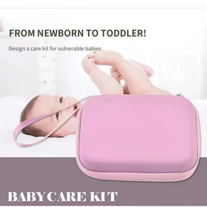 8 pièces/ensemble peigne nez inhalateur EVA paquet ensemble de soins Coisas Para Bebê 13 pièces mignon nouveau-né bébé multifonctionnel bébé coupe-ongles 8
