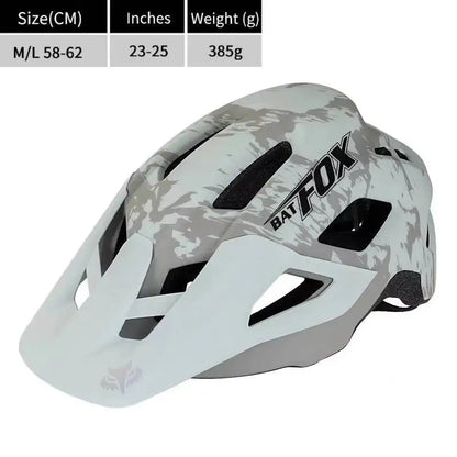BATFOX-Casque de vélo pour homme, casque de vélo, casque de vélo de montagne, casque de vélo VTT, casquettes de vélo