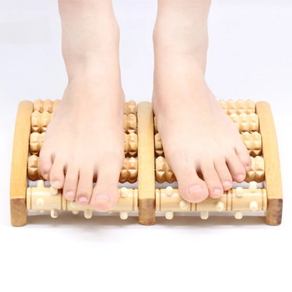 Rouleau de pied en bois, soins en bois, Massage, réflexologie, relaxation musculaire, soulagement, cadeau de Spa, Anti-Cellulite, outils de soins