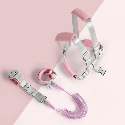 Ceinture de prévention des pertes pour nourrissons et jeunes enfants, corde de Traction, Bracelet de prévention des pertes pour bébé, corde à ressort de 1.5m, marche sûre pour bébé