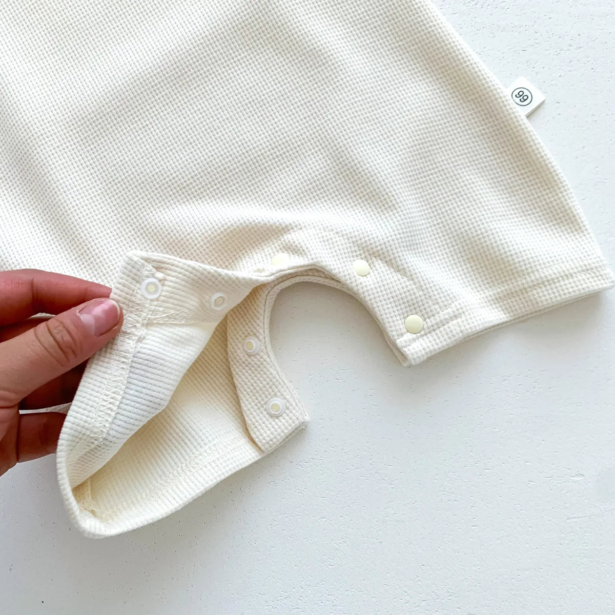 Combinaison d'été pour bébés filles et garçons, manches courtes, Patch gaufré, ours, nouveau-né, barboteuse en coton, chapeau cadeau avec oreille, nouvelle collection