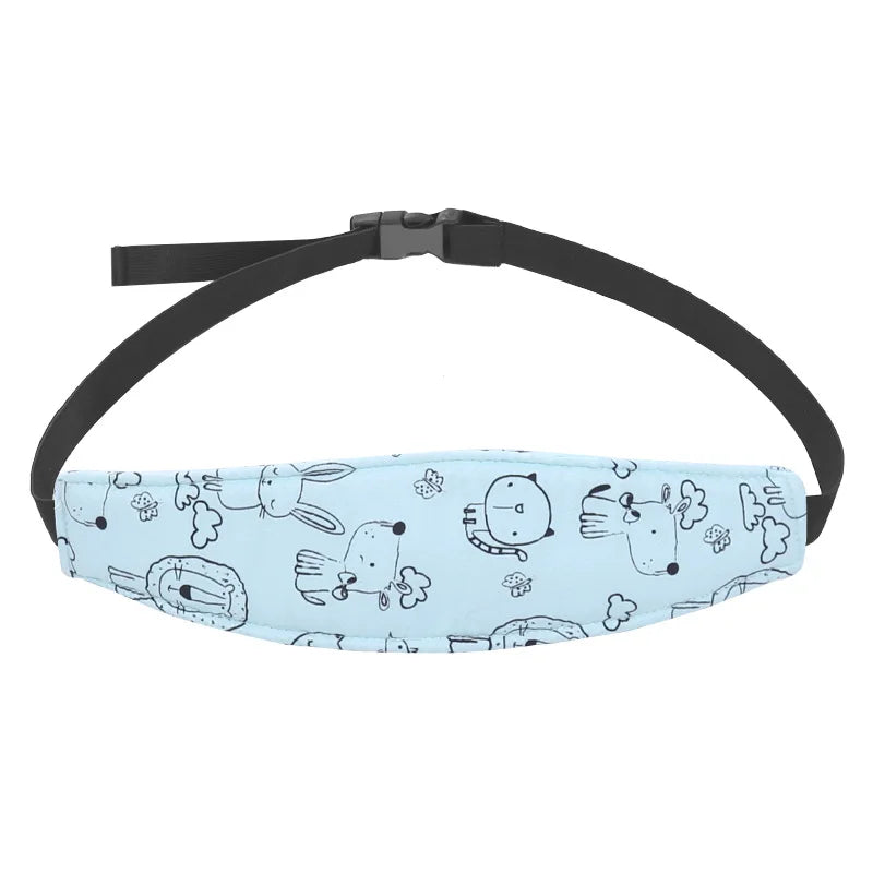 Support de tête de siège de voiture pour bébé, ceinture de fixation réglable pour garçon et fille, positionneur de sommeil, oreiller de sécurité pour bébé, protection de tête pour bébé