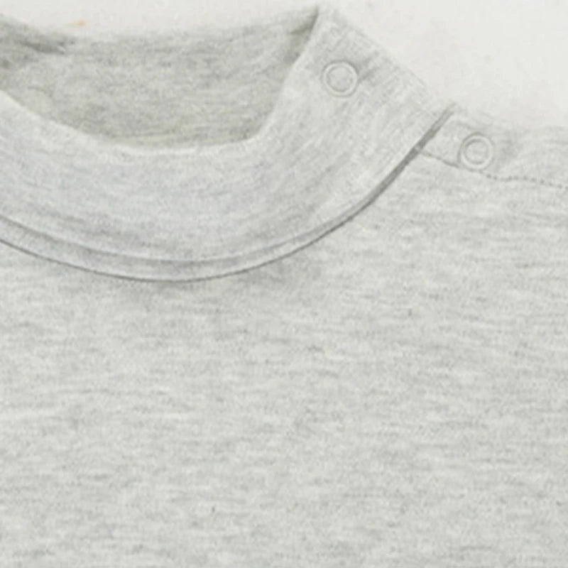Body pour bébé garçon, manches longues, Triangle, 100% coton, combinaison douce et confortable, couleur unie, mode Simple, col haut, 0-24 mois