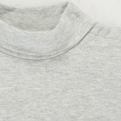 Body pour bébé garçon, manches longues, Triangle, 100% coton, combinaison douce et confortable, couleur unie, mode Simple, col haut, 0-24 mois