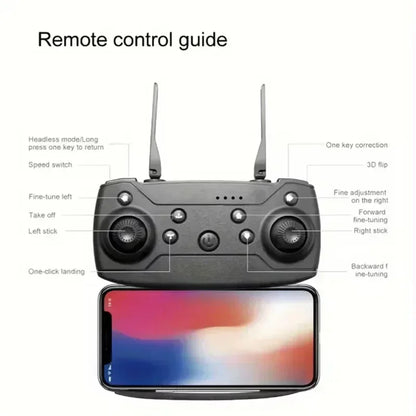 2025 E88 professionnel grand Angle RC Dron HD 4K Mode caméra pliable hélicoptère avion quadrirotor Drone enfant cadeau jouets ﻿